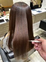 フリーラ 表参道(freera)&nbsp;髪質改善サラサラプレミアム大人ガーリー韓国ミディアムAライン