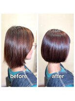 アウラ(aura)&nbsp;カット＋ハーバルカラー＋艶髪トリートメント