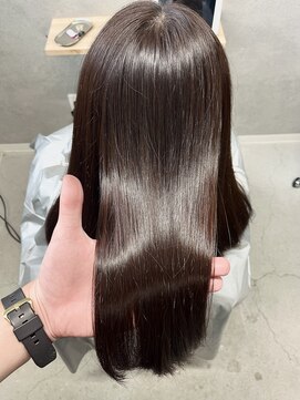 リノア 西梅田 福島(Linoa) 質改善と縮毛矯正の組み合わせで品のあ