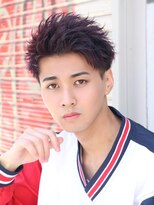 オーシャントーキョー 心斎橋(OCEAN TOKYO WEST)&nbsp;刈り上げアップバングビジネスヘアスパイキーショート