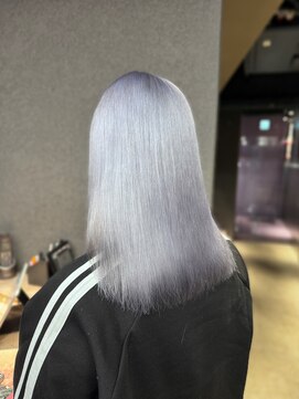 エン 栄店(enne) 大人ガーリー/ダークアッシュ/ミディアムレイヤーカット/栄