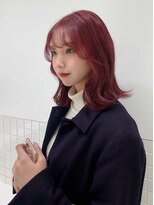 ユーフォリア 池袋東口駅前店(Euphoria)&nbsp;チェリーレッド暖色カラーボルドーワインレッド