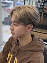 イートンクロップガーデン(Eton Crop Garden)&nbsp;ダブルカラー/ホワイトベージュ/エンドカラー