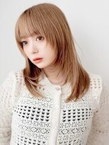 メル バイ ヘアサロン ニド(mer..by hair salon Nido)&nbsp;大人可愛い＊韓国風シースルーレイヤー