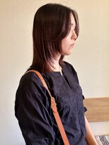 ヒントステーション(HINTSTATION)&nbsp;〈浅草美容室〉ミディアム×顔まわりレイヤー