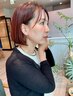 カット+ブリーチなしダブルカラー ¥19,800