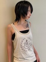 シティ オモテサンドウ(CITY omotesando)&nbsp;黒髪ショートウルフ×ハッシュカット
