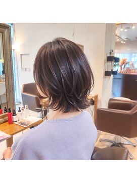 髪質改善サロン WE BE PARSLEY atre 川越店【ウィービーパセリアトレ】 決めすぎない、可愛さ重視☆ミディアムウルフレイヤースタイル！
