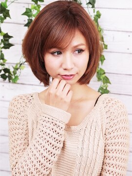 モニカ 横須賀中央店(Monica) 小顔 効果☆ひし形ボブ