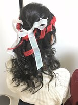 ヘアーアンドメイク トミー(Hair&Make Tommy)&nbsp;ハーフアップ