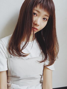 セラ ヘアデザイン(SELAh) 大人の為のヘルシーでリラックス感あるスタイル＊モーブカラー