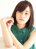 パティオン(PATIONN)&nbsp;うるツヤ愛されブラウンで大人かわいいミディアムボブスタイル☆