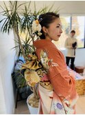 成人式　振袖　卒業式　袴　ヘアアレンジ