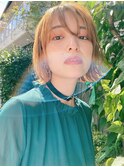 小顔ひし形シルエット大人かわいいシアーカラー【ROMMY.本厚木】