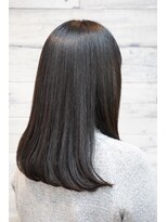 ビューティライブラリヘアラボサロン(BEAUTY LIBRARY Hair Lab Salon) 美髪ストレートミディアムボブ
