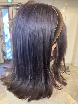 ヘアスタジオニコ(hair studio nico...) ラベンダーグレー