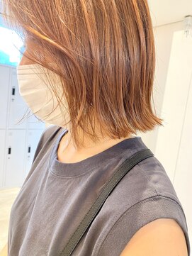 エイト ヘアサロン 渋谷本店(EIGHT) オレンジブラウン　m24
