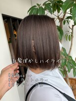 ハク(haku)&nbsp;#吉原color ハイライトとコンパクトボブ