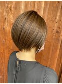 大人ショート×アッシュカラー◎20代 30代 40代 50代