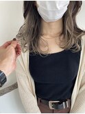 くすみインナーカラー