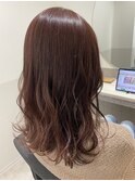 ナチュラルハイライト×ピンクバイオレット