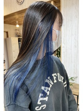 ルアナ(LUANA) インナーカラー（ネイビー）