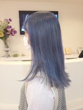 リミックス ヘアー(RE MIX HAIR) ブルーcolor