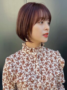 ザシー オモテサンドウ(The C) 30代40代50代◎大人ナチュラルレイヤーショートボブ　表参道○