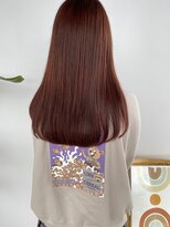 シェル 津山の手店(shel)&nbsp;20代30代40代髪質改善トリートメント艶感ロングピンクラベンダー