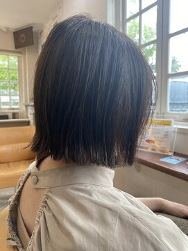 トップヘアー 中庄店(TOP HAIR fuapua) ミニボブ