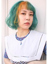 グラスペディア(graspedia)&nbsp;ターコイズ＆オレンジ