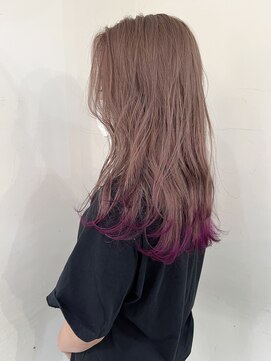 ウィリートーキョー 渋谷(WELLY TOKYO) ベリージュ×裾カラー