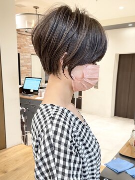 バンプ ギンザ(BUMP GINZA) くびれショート/マロンブラウン/大人ショートボブ☆