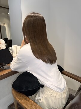 アールサロン 名駅(Rr SALON) 赤みを抑えたブラウンヘア/名駅/伏見