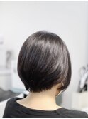すっきりショートボブ