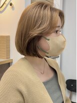 ビュー フクオカ(VIEW FUKUOKA)&nbsp;モードに大人可愛いダークアッシュイメチェンボブ