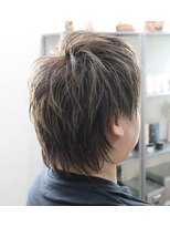 ウィスカーヘアー(whisker hair)&nbsp;ハイライトウルフ