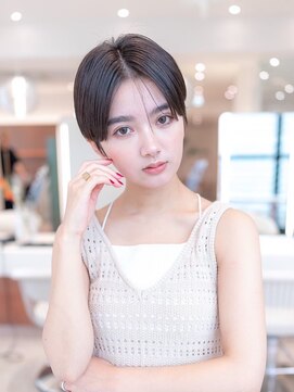 イオ 本厚木(io) 20代30代大人かわいい丸みショートナチュラルカラー小顔