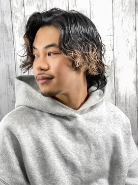 プレミアムバーバー 表参道店(PREMIUM BARBER produce by HIRO GINZA) セミロングスパイラル