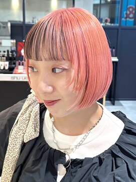 アルバム 銀座(ALBUM GINZA) ベビーピンクミルクティーピンクフレンチカジュアル_ba482741