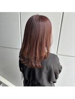 ファースト 泉中央店(first)&nbsp;ピンクベージュ、レイヤーカット