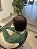 リタッチカラー＋10分スパ→￥7000