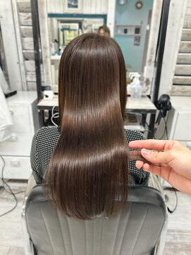 ロムーク 表参道(LOMKH) 髪質改善トリートメント×くすみベージュ