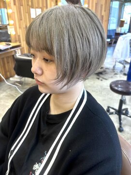 ヘアラウンジ アングゥ(hair lounge ungu) アッシュベージュカラーヘア