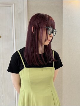 ローレン(Lolen.) 【ブリーチ1回ワインレッド】ふじゆー