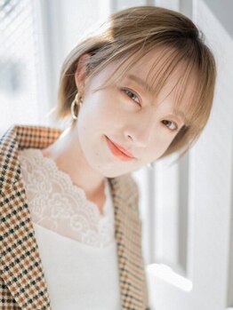 ルシードスタイルレーヴ(LUCIDO STYLE REVE)の写真/最高級【ツヤ/ハリ/コシ】カット&トステアカラー¥13200→¥8800◇手触り抜群のカラーはREVEで♪