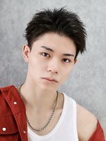 エース(ACES)&nbsp;刈り上げスパイキーショートリバースアップバングツーブロック