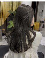 シティ(CITY) オリーブグレージュカラー ブリーチ無しWカラー