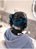 くらげヘア【クランソア】ヘアメ/ヘアセット/心斎橋