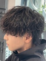 ロウ 銀座(RAW)&nbsp;メンズパーマ　波巻きパーマ